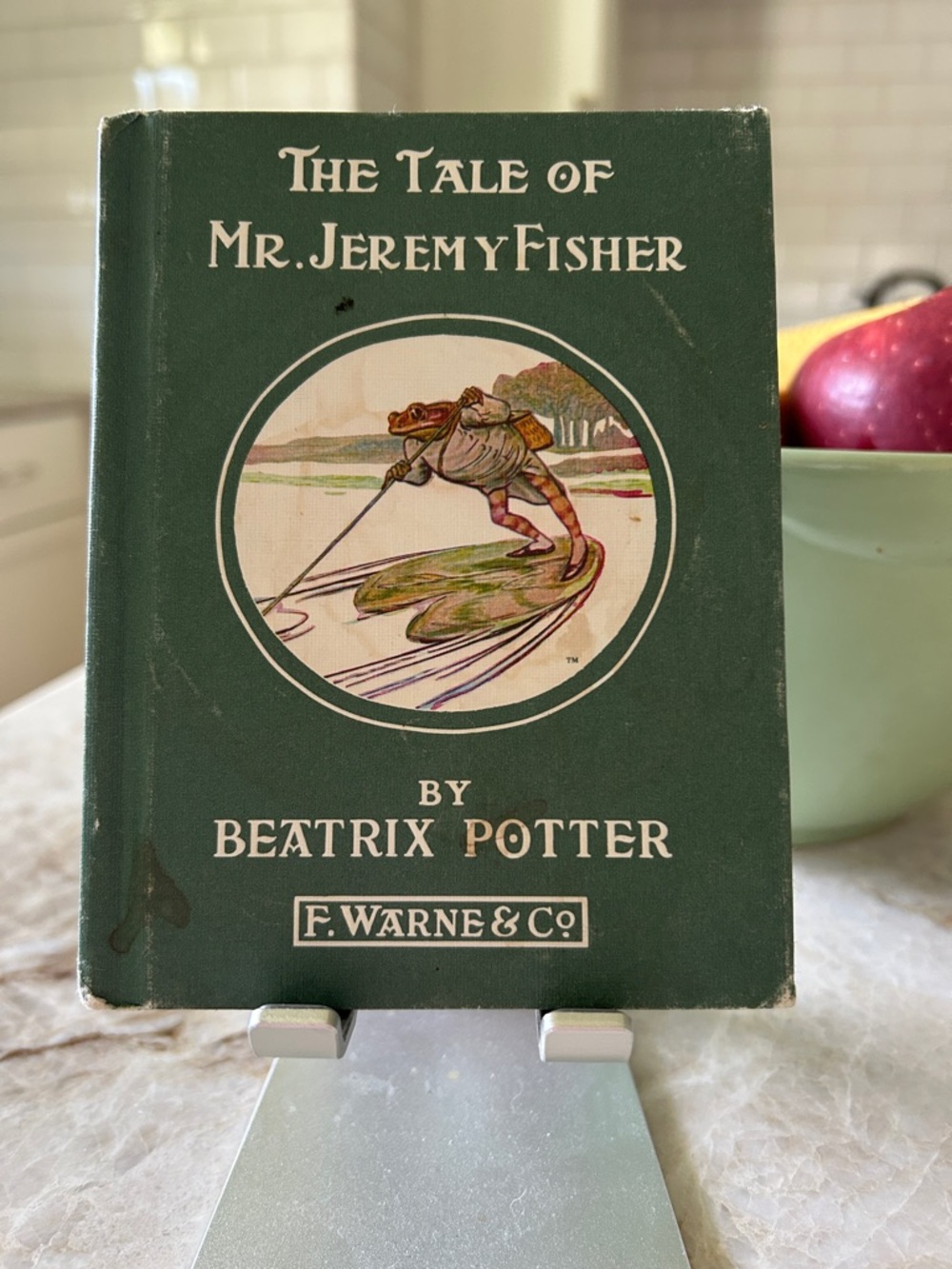 Beatrix Potter The Tale of Mr. Jeremy Fisher - Green
